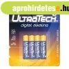 ULTRATECH Digital LR03 AAA B4 Alkli mikro elem