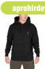 Fox Collection Black Marl Orange Hoodie pulver SMALL (CCL22