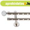 Landhouse 19mm bels� cs�sz�s� dupla f�m karnis inox Akvamari