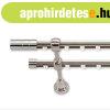 Landhouse 19mm bels� cs�sz�s� dupla f�m karnis inox Grip v�g