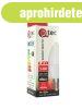 Qtec LED E14 5W C37 GYERTYA 2700K (meleg fehr) 400lm