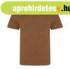 JT100 r�vid ujj� unisex k�rnyakas p�l� Just Ts, Caramel Toff