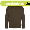 Just Hoods Gyerek kapucnis pul�ver AWJH001J, Olive Green-7/8