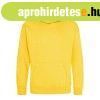 Just Hoods Gyerek kapucnis pul�ver AWJH001J, Sun Yellow-3/4