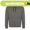 Just Hoods Uniszex kapucnis pul�ver kontrasztos sz�n� kapucn