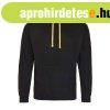 Just Hoods Uniszex kapucnis pul�ver kontrasztos sz�n� kapucn