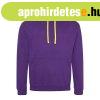 Just Hoods Uniszex kapucnis pul�ver kontrasztos sz�n� kapucn