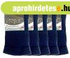 Szuntex gumi n�lk�li pamut zokni 5 p�ras csomagban, s�t�tk�k