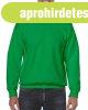 Kereknyak� k�rk�t�tt pul�ver, Gildan GI18000, Irish Green-5X