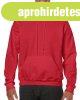 Kenguru zsebes kapucnis pul�ver, Gildan GI18500, Red-XL