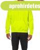Kenguru zsebes kapucnis pul�ver, Gildan GI18500, Safety Gree