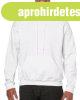 Kenguru zsebes kapucnis pul�ver, Gildan GI18500, White-M