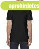 Softstyle dupla pik� gall�ros p�l�, Gildan GI64800, Black-L