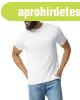 Softstyle k�rk�t�tt r�vid ujj� p�l�, Gildan GI67000, White-S