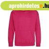 Just Hoods Gyerek kapucnis pul�ver AWJH001J, Hot Pink-3/4