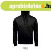 Uniszex kapucnis pul�ver, SOL'S SO02991, Black-S
