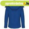 N�i kapucnis softshell dzseki, Kariban KA414, Dark Royal Blu
