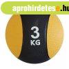 Sznes medicinlabda 3kg, srga-fekete