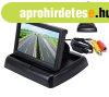 Aut�s felny�l� 4,3 " LCD monitor tolat�kamer�hoz MR-