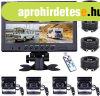 4 kamer�s tolat�kamera szett 9"-os LCD monitorral M1