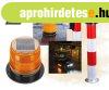 Napelemes akkumul�toros s�rga villog�, LED-es MP6369Y-SOLAR