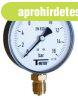 T-METER nyom�sm�r� als� csatlakoz�ssal 1/2" 0-16 bar �t