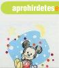 Pamut babatakar� 75x75cm Mickey eg�r mint�val feh�r
