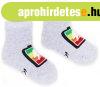 Yo! Pamut zokni (17-19) - sz�rke 