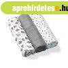BabyOno 3 db-os sznes,mints textil pelenka bambusz - szrk