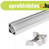 LED szalaghoz alum�nium profil 18 mm - 1 m - der�ksz�g�