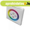 Dimmer RGB LED szalaghoz, fali, fehr vegpanel, rint vez