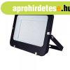 LED reflektor 200W, SMD fekete, 150�, IP65, feh�r f�ny, 100c