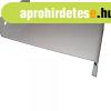 Extud�lt alum�nium lemez p�rk�ny, feh�r sz�nben, 50 mm sz�le