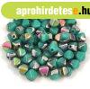 Cseh pr�selt �veg gy�ngy - Bicone - 4mm - Turquoise Green Vi