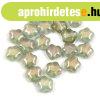 Cseh pr�selt csillag gy�ngy - Green Bronz - 6mm