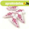 Heart Leaf gy�ngy - hossz�ban f�rt cseh pr�selt gy�ngy - Ala