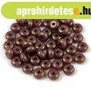 Cseh pr�selt rondelle gy�ngy - Purple Bronze Luster - 2.5 x 