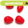 Drop Melon csepp gy�ngy - Chilli Pepper - 11x9mm-93200
