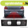 Rendsz�mt�bla keretbe �p�tett tolat�kamera, 12V (55069C)