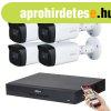 Dahua 4 kamers 5 MP kamera rendszer szett 80 mter jjellt