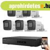Hikvision 5 biztons�gi kamer�s IP kamera rendszer 2MP Full H