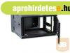 X-Tech - 9U fali rack szekr�ny 600x600 k�tr�szes