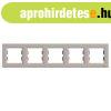 Schneider EPH5800569 ASFORA v�zszintes bronz �t�s keret