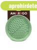 Amarago lick mat round bowl green - K�r z�ld