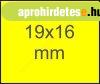 Meto EC1619 / 16x19mm citrom sz�gletes �raz�c�mke