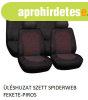 �L�SHUZAT SZETT SPIDERWEB FEKETE-PIROS