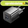 Vention USB-C+A (30W/30W, 2-portos, fekete, GaN), t�lt�