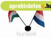 Nemzeti �s Holland z�szl�k asztali tart�val