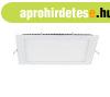LED PANEL SZ�GLETES 21W 2700K-3000K FEH�R 240MM/240MM