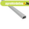 2m. 25X25 PLASTIC CABLE TRUNKING CT2 GREY